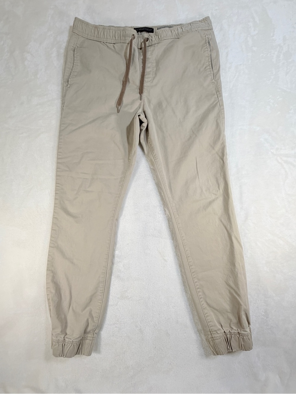 Aeropostale Men's Khaki Joggers -‎ Size Small